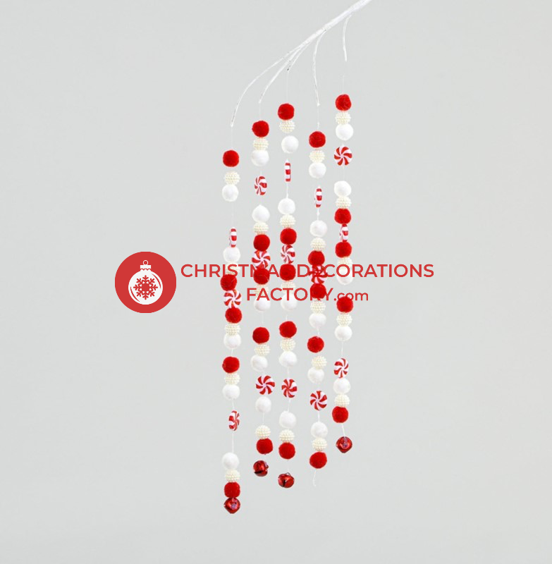 114cm Candy And Pom Pom Spray Hanger