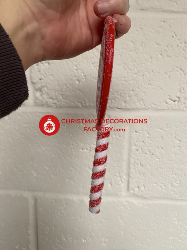 20cm Red And White Hanging Lollipop
