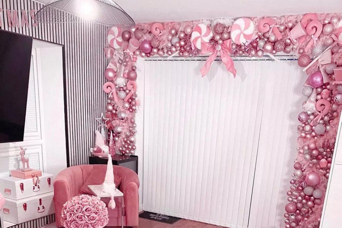Sweeten Up Your Holidays with Pink Candy Cane Lane Christmas Decorations