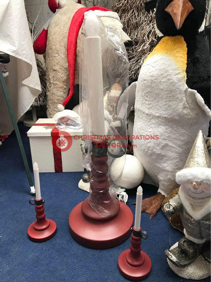 Light-up Candlestick Display Prop Set