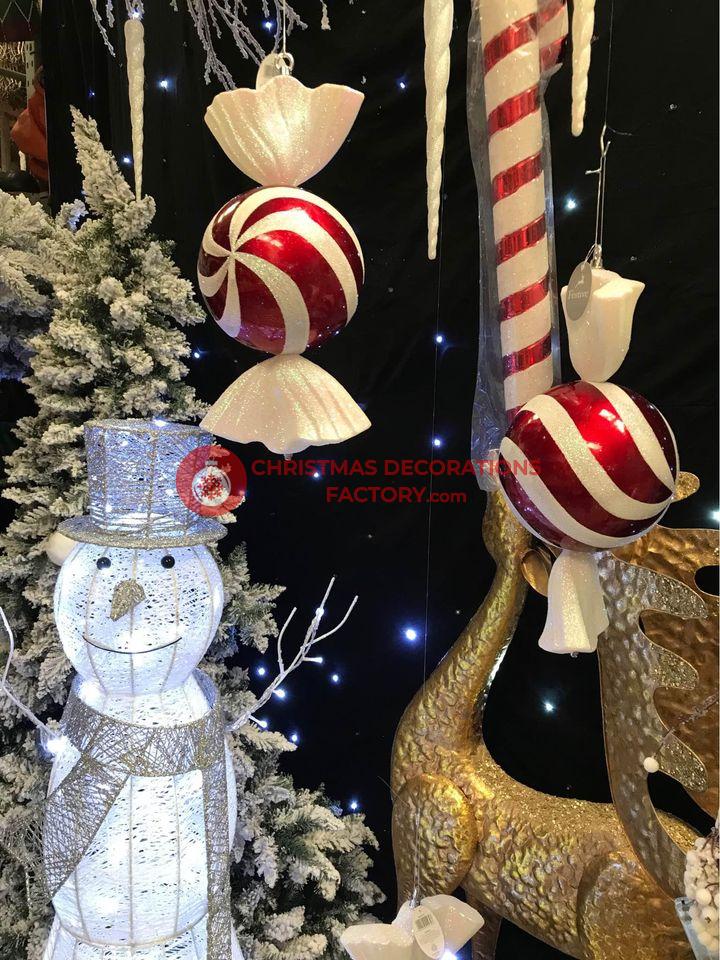 50cm Candy Cane Giant Sweets Red and White