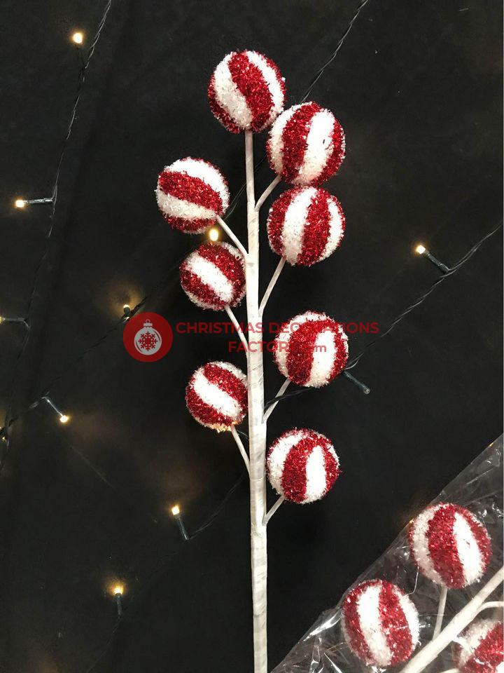 62cm Christmas Candy Ball Spray