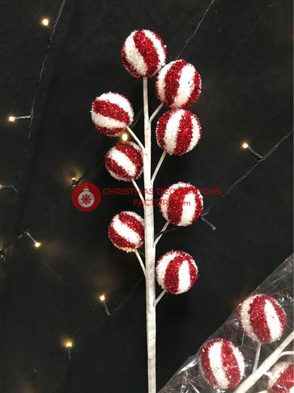 62cm Christmas Candy Ball Spray