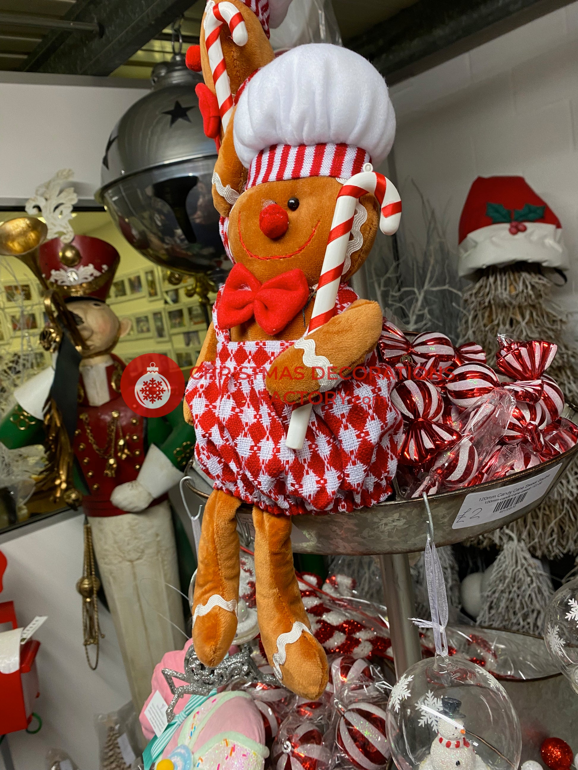 38cm Softplush Gingerbread Display Prop
