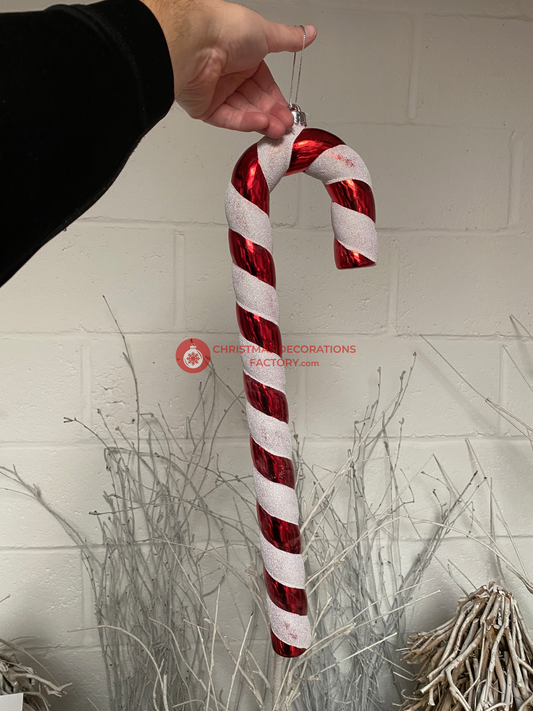 50cm Red and White Candy Cane