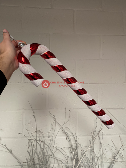 50cm Red and White Candy Cane