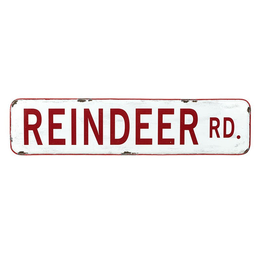 56cm Reindeer Rd Sign