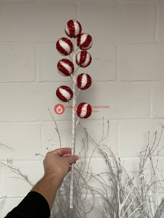 62cm Christmas Candy Ball Spray