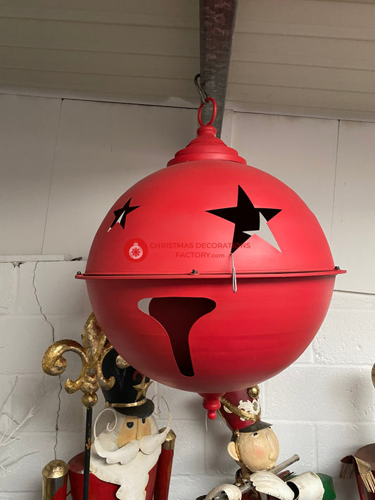 81cm Red Metal Bell