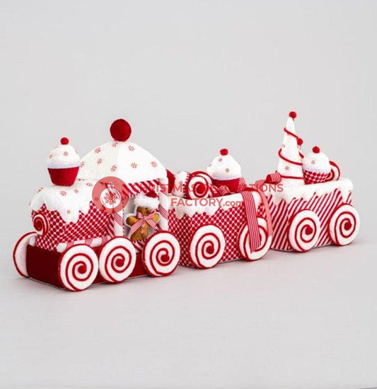 85cm Red Fabric Sweet Train