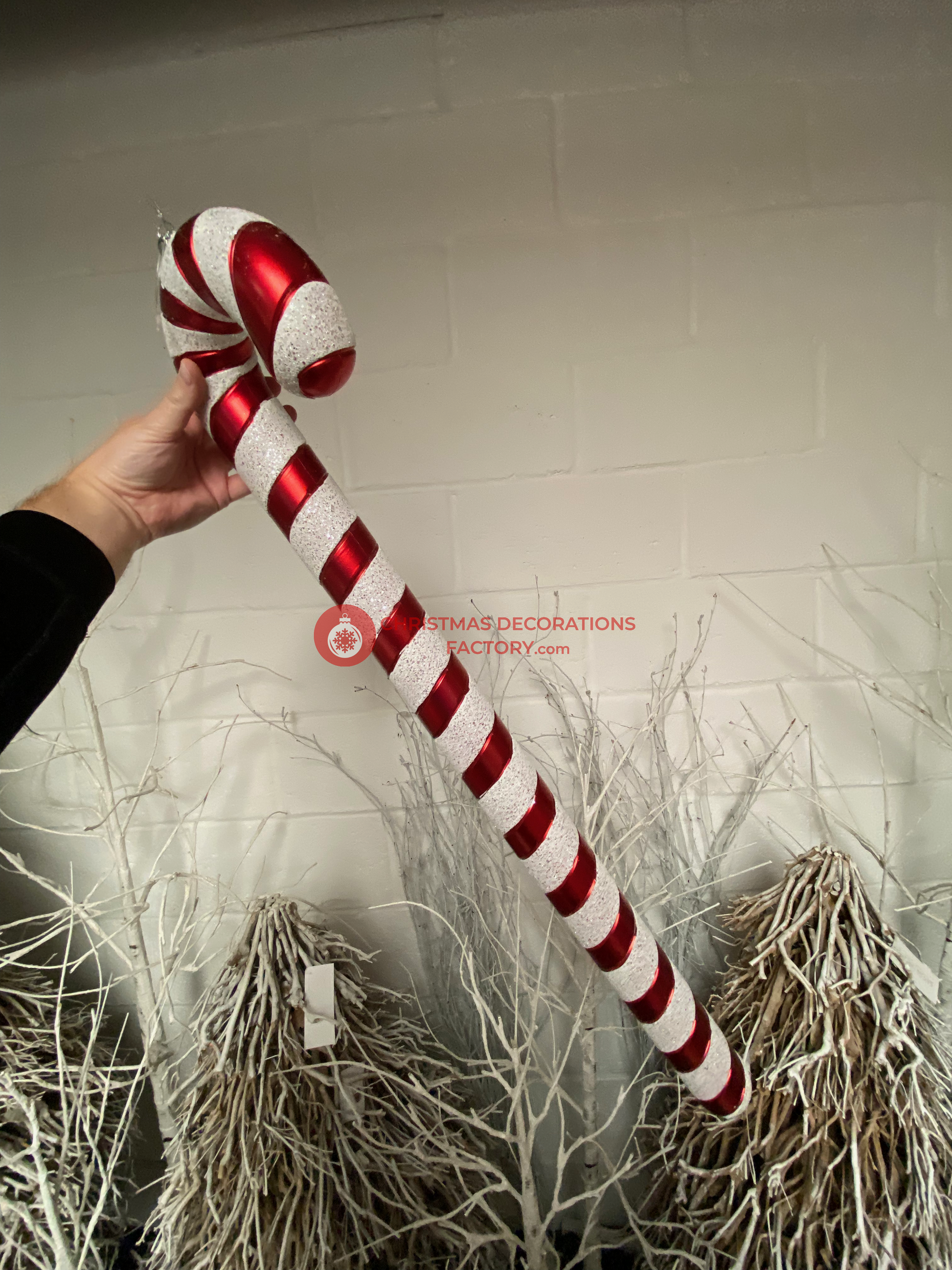 91cm Red and White Candy Cane