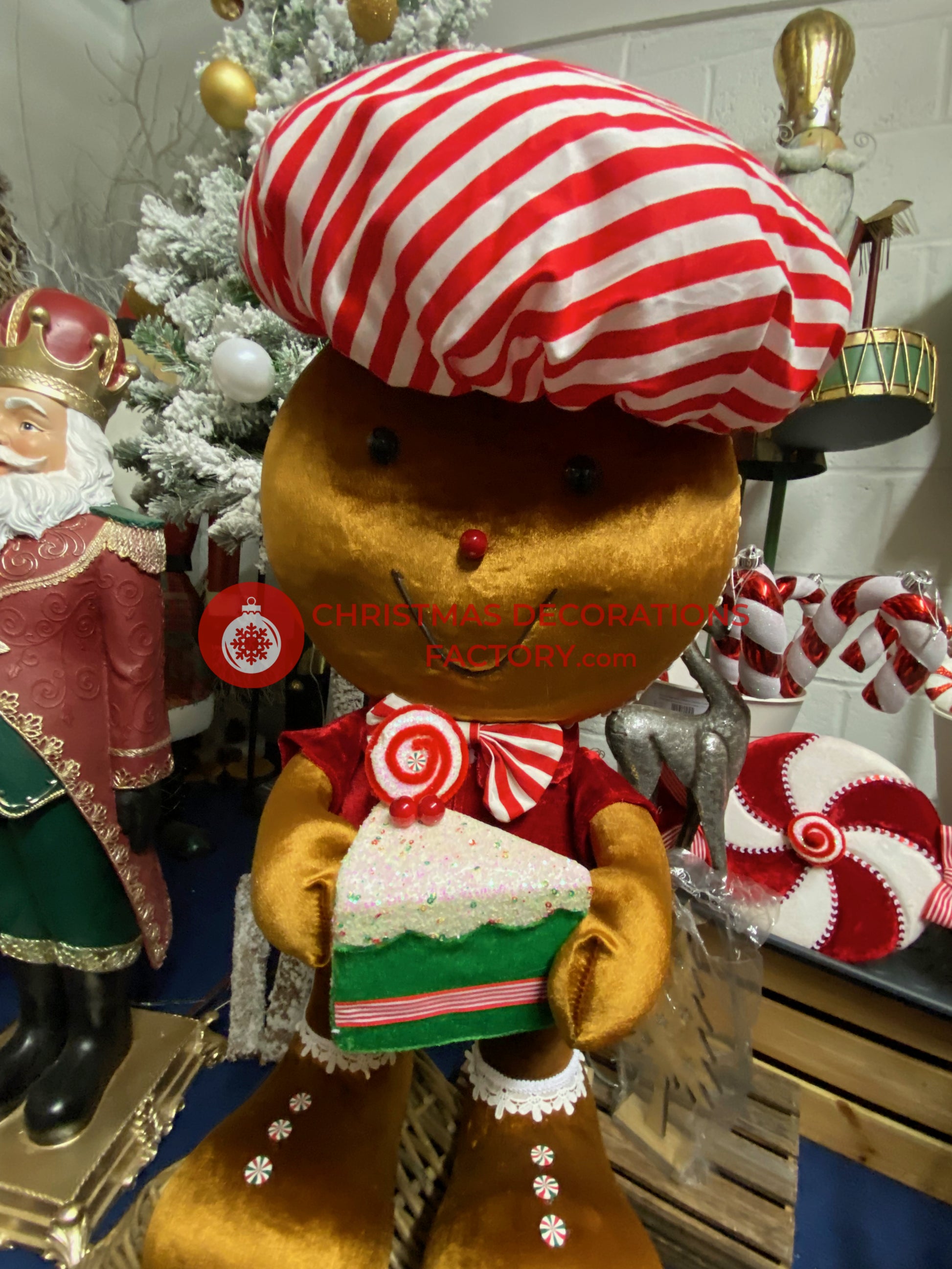 77cm Christmas Candy Gingerbread Display Prop