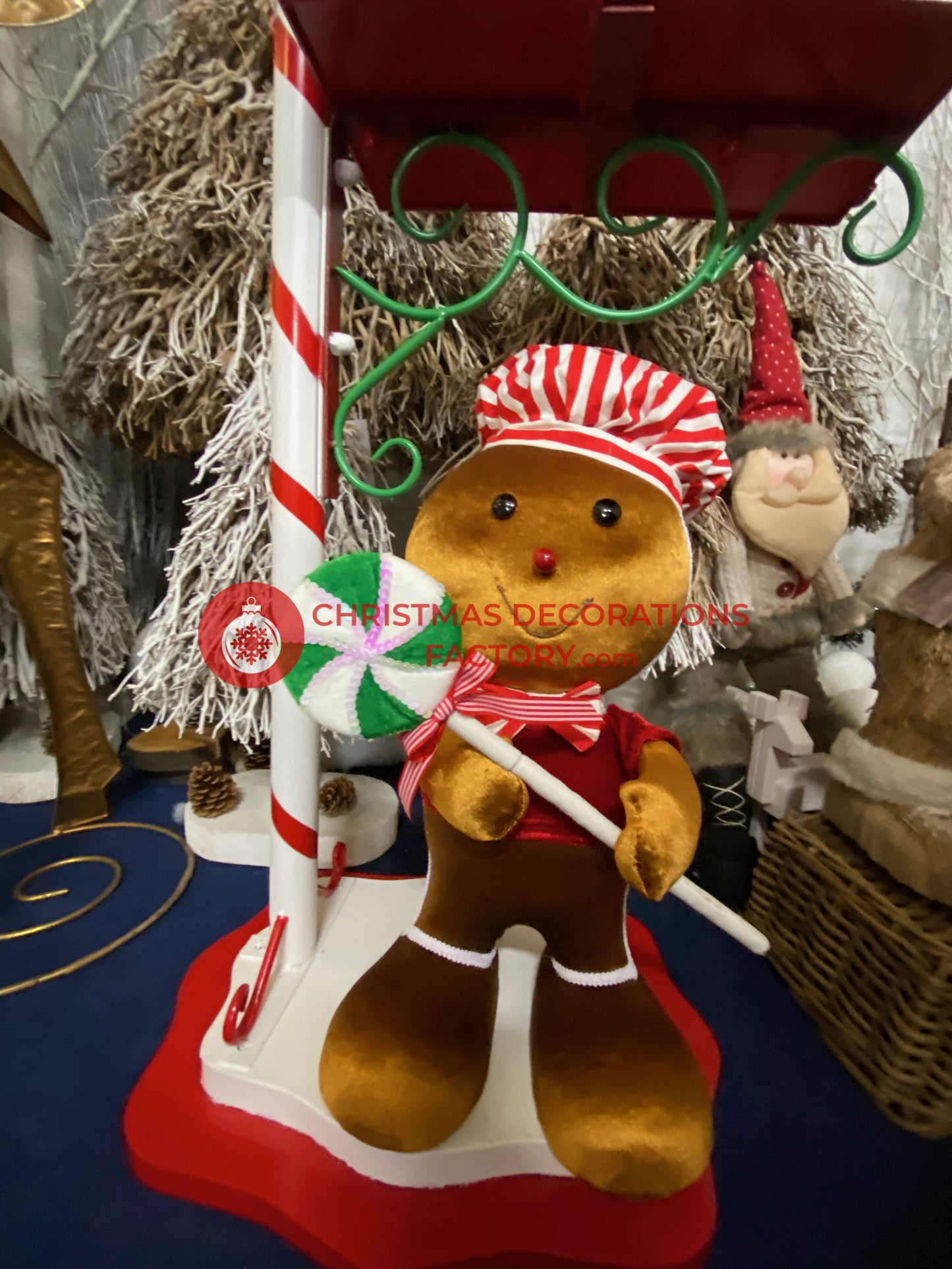 51cm Christmas Candy Gingerbread Display Prop